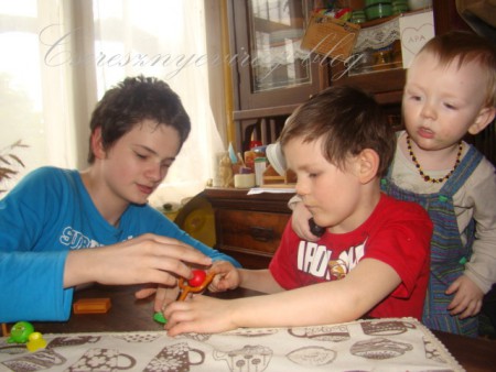 Angry birds társasozás közben